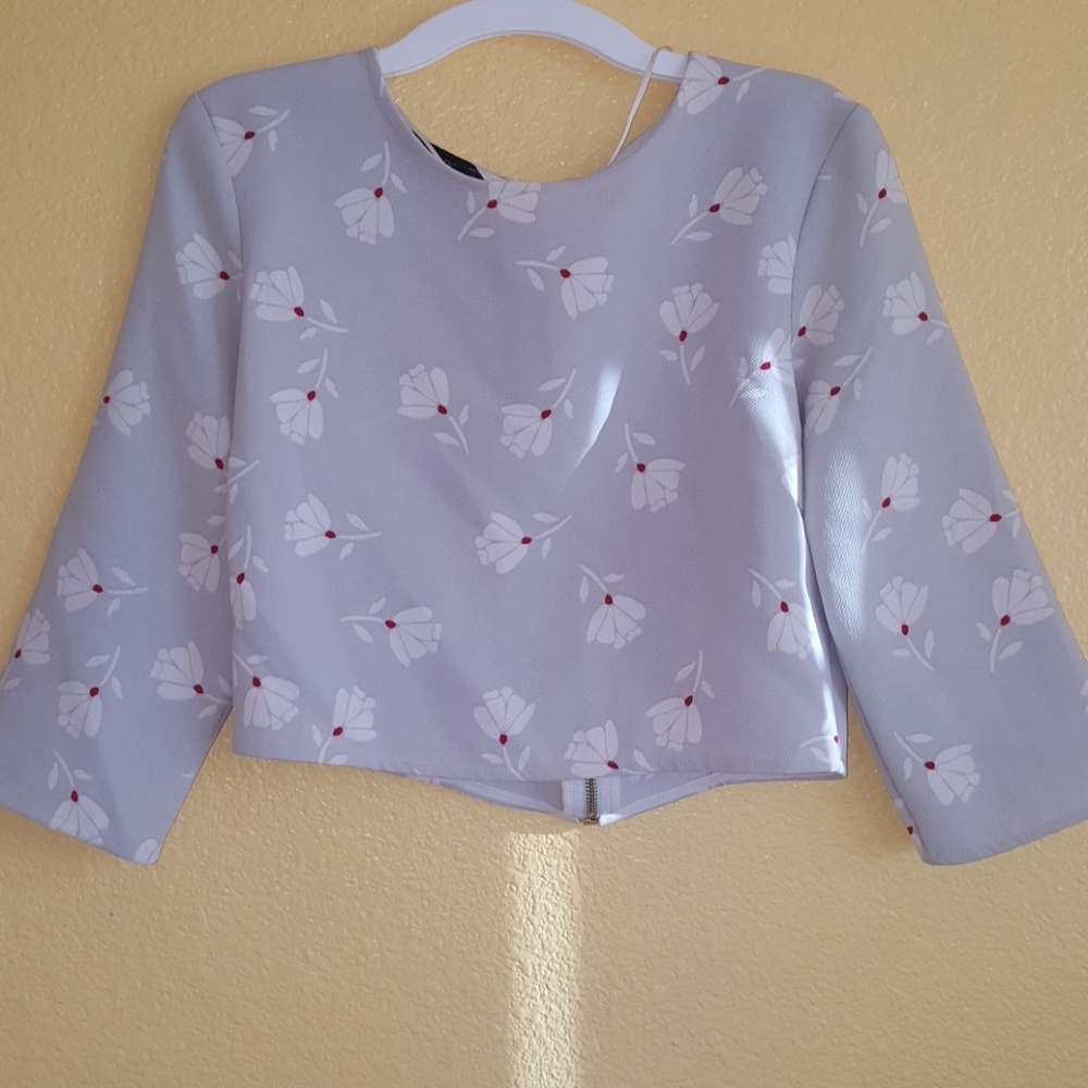 Beautiful cropped blouse